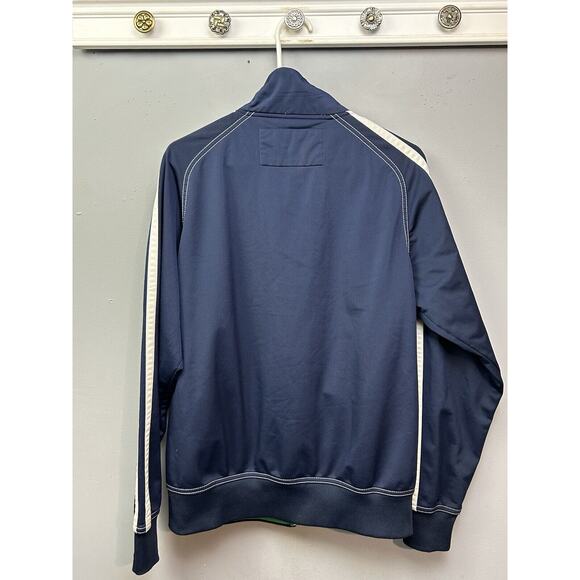 American Eagle Outfitters Sportswear Track Jacket Mens Large Blue Green Full zip - Picture 2 of 11